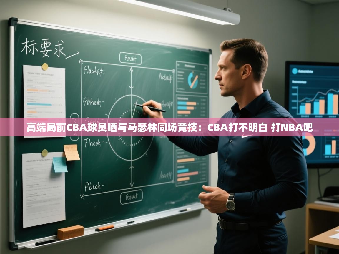 高端局前CBA球员晒与马瑟林同场竞技：CBA打不明白 打NBA吧  第2张